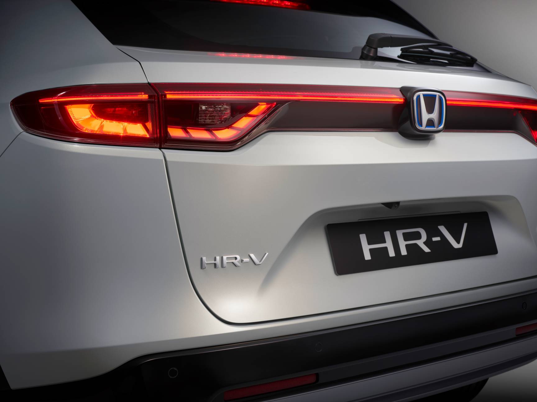 Detailní zadní 3/4 pohled na model Honda HR-V
