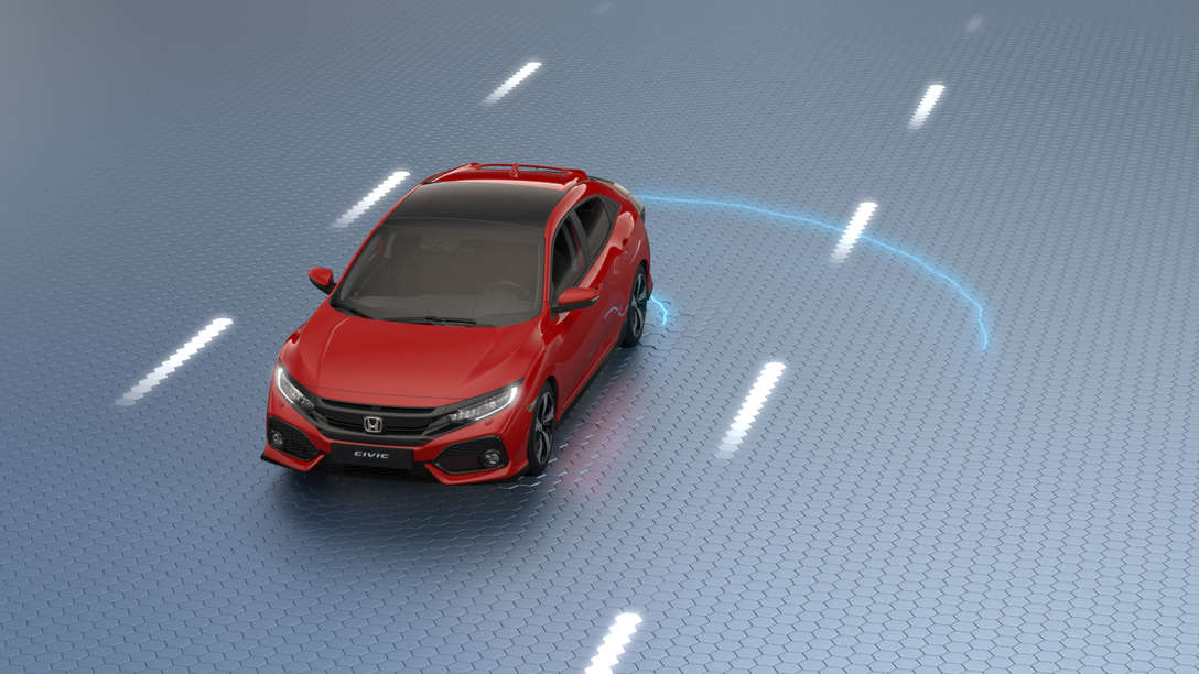 Virtuální prohlídka modelu Civic 5D.