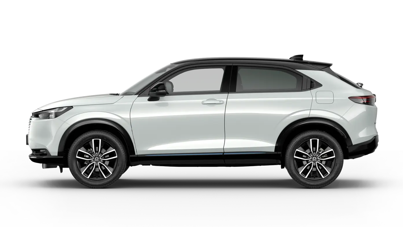 Boční pohled na model Honda HR-V