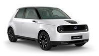 Tříčtvrtinový pohled zpředu na model Honda e