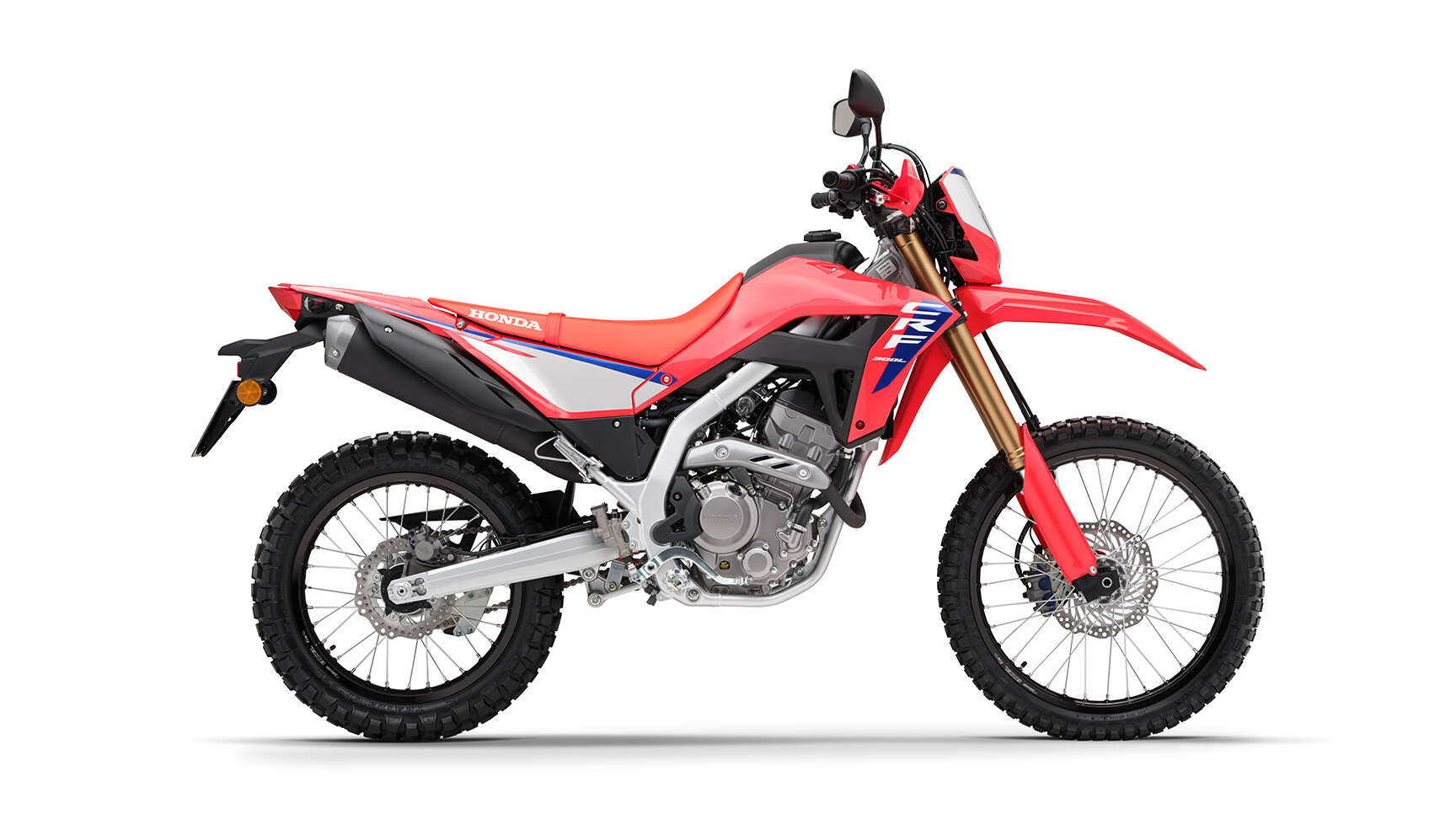 Boční pohled na model CRF300L