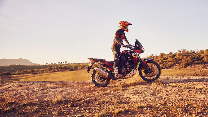Honda CRF1100L Africa Twin v terénu