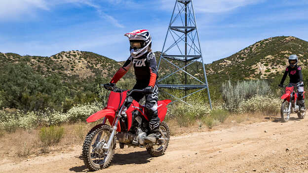 4stupňová převodovka modelu CRF110F s plynulým řazením