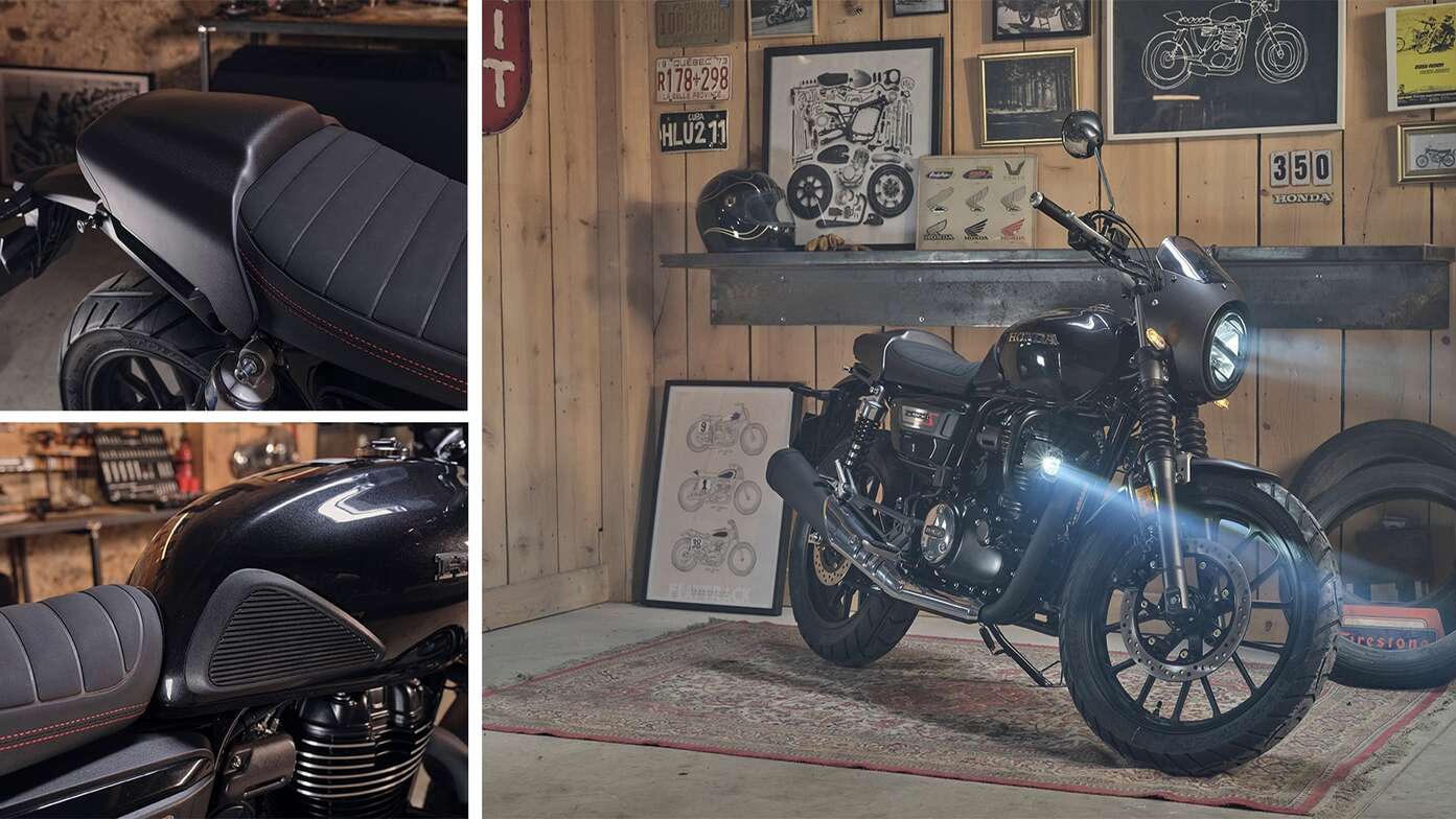 GB350S se sadou příslušenství Style